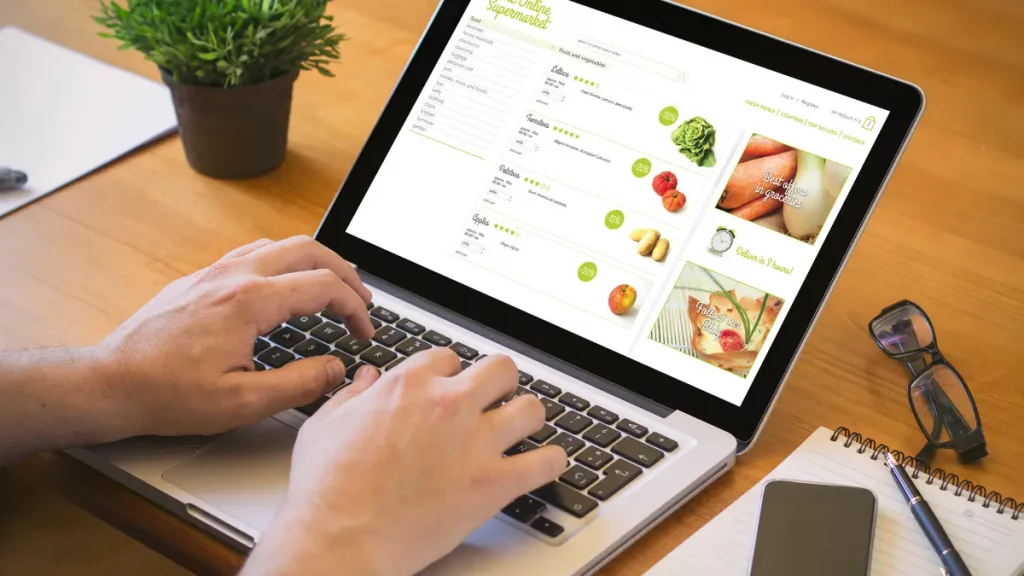 Como funciona o supermercado online Como funciona o supermercado online